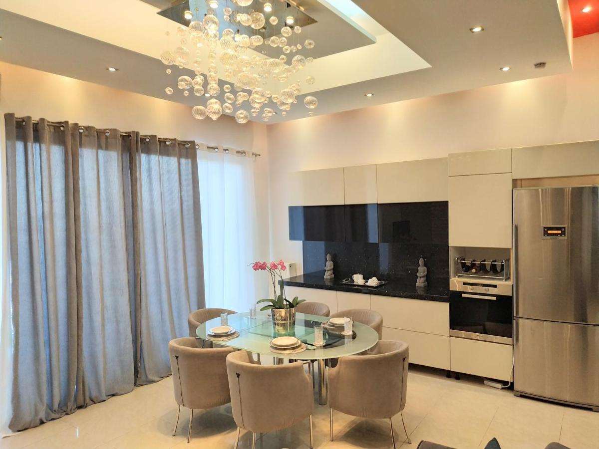 Luxury Apartment With Sea View Near Kallithea Koszkinú Kültér fotó